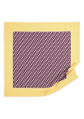 Barrie star-pattern scarf - Purple