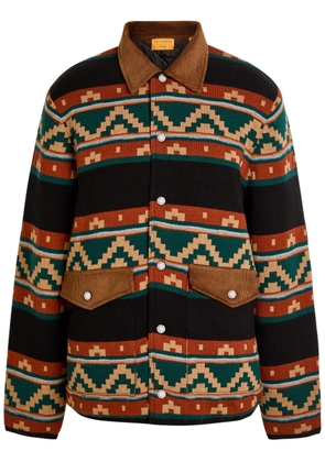 Guest In Residence Western Industry Quilted Wool and Cashmere-blend Jacket - Black - XS (UK6 / XS)