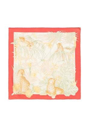 Ferragamo Pre-Owned 1980s silk scarf - Neutrals