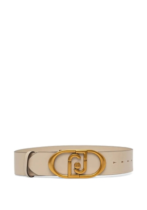 LIU JO leather bustier belt - Neutrals