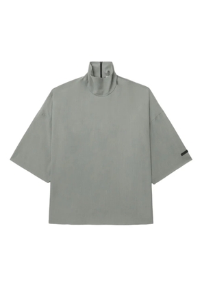 Fear Of God high-neck short-sleeve T-shirt - Grey