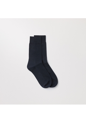 The Cotton Socks Dark Navy
