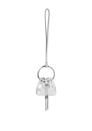 Jimmy Choo Bon Bon keyring charm - Silver