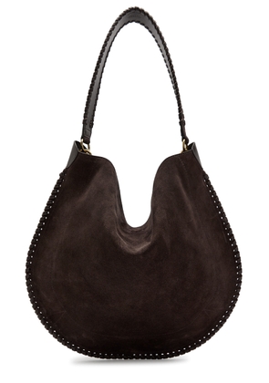Isabel Marant Oskan Hobo Suede Shoulder bag - Brown - One Size