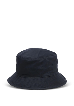 Neighborhood embroidered-logo cotton bucket hat - Grey