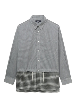 Comme des Garçons Homme check pocket shirt - Black