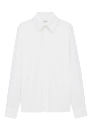Saint Laurent poplin cotton shirt - White