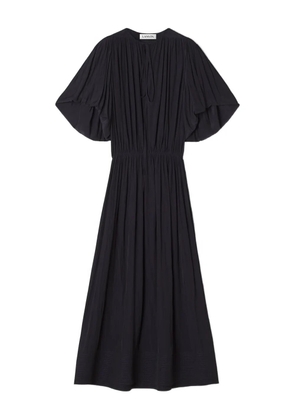 Lanvin pleated maxi dress - Black