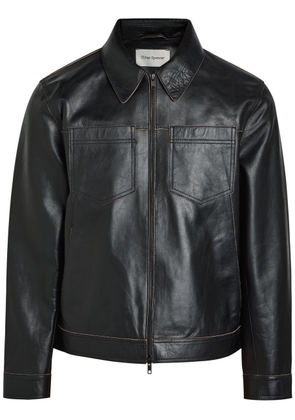 Oliver Spencer Leather Jacket - Black - M