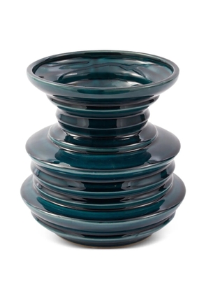 POLSPOTTEN Stacked Plates vase (23cm) - Green