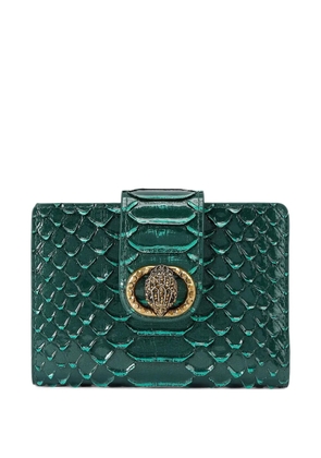 Kurt Geiger London Chelsea eagle-embellishment wallet - Green