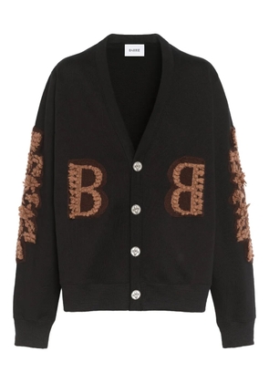 Barrie logo-embroidered cardigan - Black