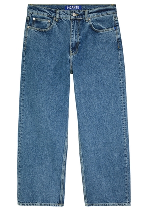 Picante V308 Relaxed Straight-leg Jeans - Blue - XL