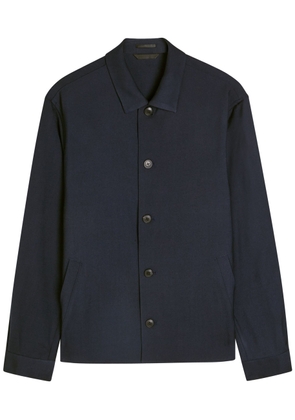 Sunspel Wool Jacket - Navy - XL