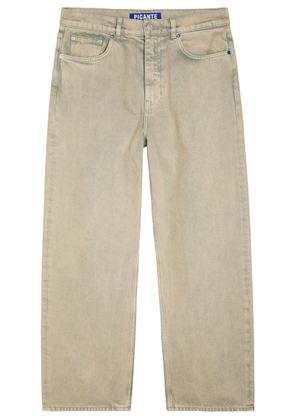 Picante V308 Relaxed Straight-leg Jeans - Grey - S