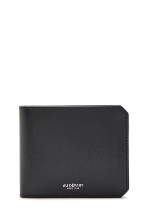 AU Depart Printed Leather Wallet - Black - One Size