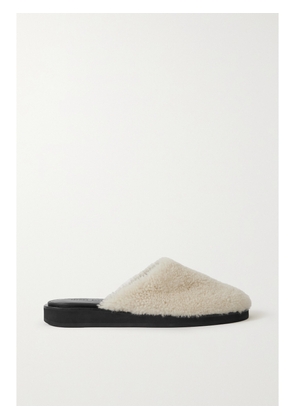 Magda Butrym - Shearling Slippers - Ivory - IT35,IT35.5,IT36,IT36.5,IT37,IT37.5,IT38,IT38.5,IT39,IT39.5,IT40,IT40.5,IT41