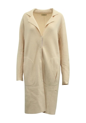 Nina Ricci Pre-Owned virgin wool trench coat - Neutrals