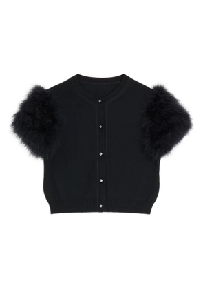 Valentino Garavani contrast-trim cardigan - Black