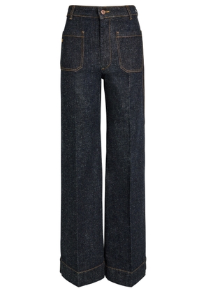 Victoria Beckham Alina Flared-leg Jeans - Indigo - 25 (W25 / UK6 / XS)