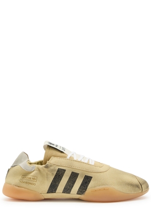 Adidas X Song For The Mute X Sftm Taekwondo Mei Distressed Suede Sneakers - Beige - 8 (IT42 / UK8)