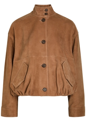 Jonathan Simkhai Marley Suede Jacket - Camel - M (UK12 / M)