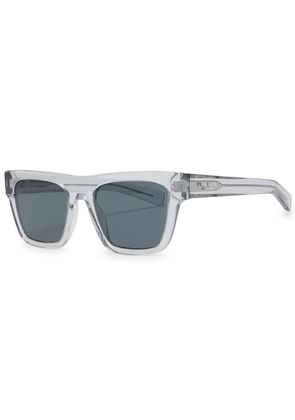 Prada Flattop Square-frame Sunglasses - Grey - One Size