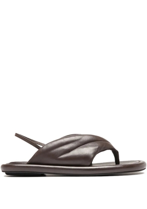 Officine Creative padded slingback sandals - Brown