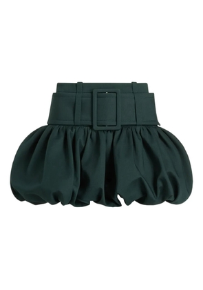 Patou belted bubble mini skirt - Grey