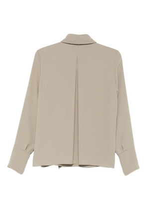Patrizia Pepe long-sleeved blouse - Neutrals