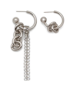 Justine Clenquet Shelby earrings - Silver