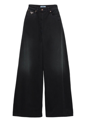 Prada wide-leg jeans - Black