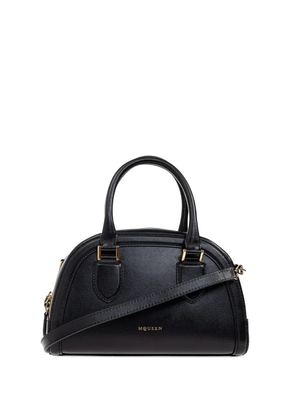 Alexander McQueen mini leather tote bag - Black