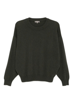 N.Peal oversized round neck jumper - Green