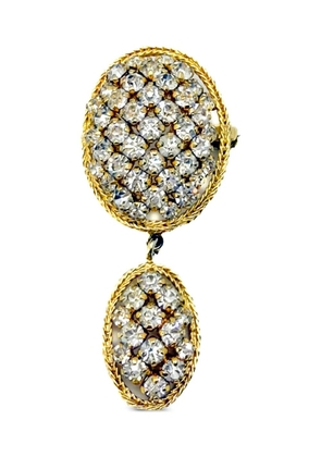 Christian Dior Pre-Owned 1961 Lattice brooch - Gold