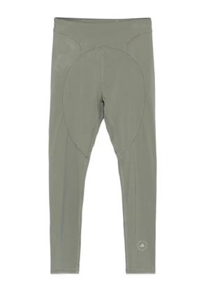 adidas by Stella McCartney circular-panelled leggings - Green