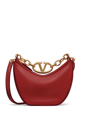 Valentino Garavani mini VLogo Moon Hobo bag - Red