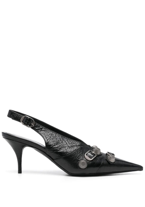 Balenciaga Cagole 70mm slingback pumps - Black