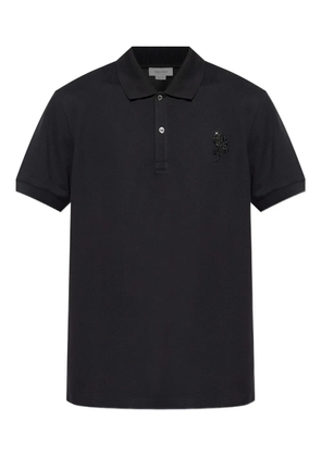 Alexander McQueen embellished polo shirt - Black