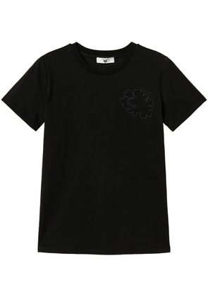 TWINSET embroidered T-shirt - Black