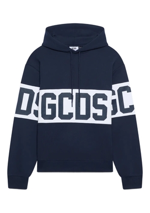 GCDS logo-print sweater - Blue
