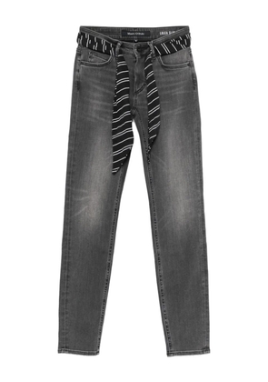 Marc O'Polo striped-belt jeans - Grey