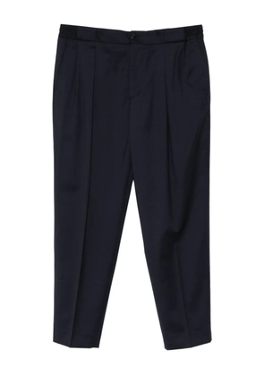 Manuel Ritz wool blend straight-leg trousers - Blue