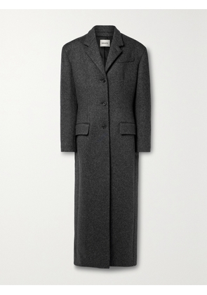 KHAITE - Bontin Wool-blend Felt Coat - Gray - x small,small,medium,large