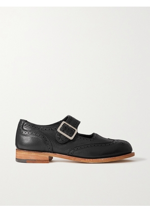 Gabriela Hearst - + Tricker's Leather Mary Jane Brogues - Black - UK 3.5,UK 4,UK 4.5,UK 5,UK 5.5,UK 6,UK 6.5,UK 7,UK 7.5,UK 8