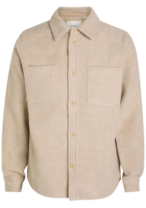 Les Deux Lennon Bouclé Overshirt - Beige - L