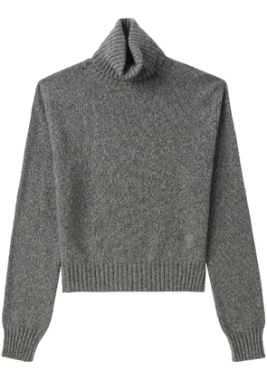 AMI Paris Ami de Coeur mélange-effect jumper - Grey