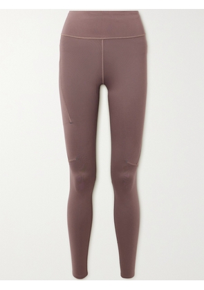 ON - + Net Sustain Performance Winter Stretch Recycled Leggings - Brown - x small,small,medium,large,x large