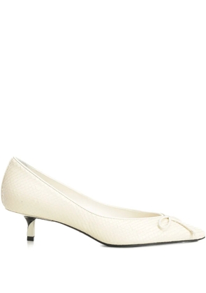 Jacquemus 45mm Tourni pumps - Neutrals