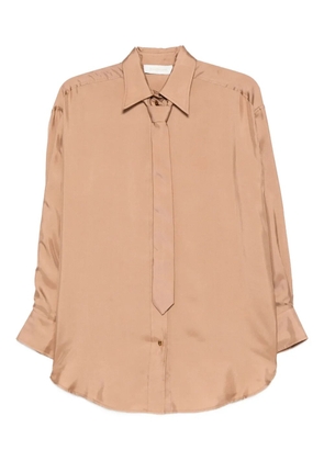 ZIMMERMANN silk shirt - Brown